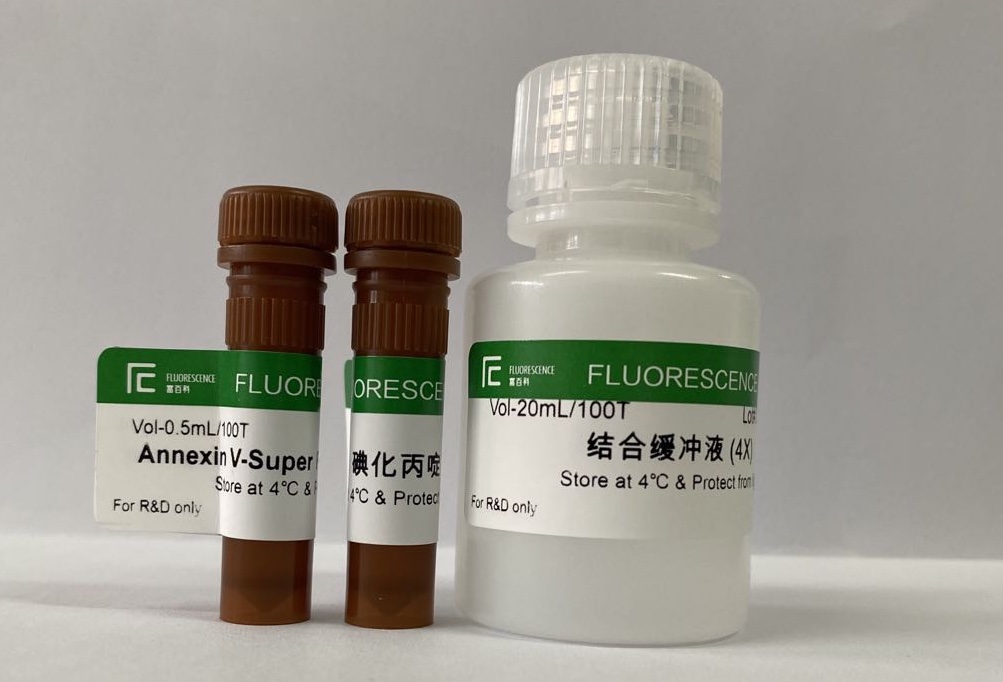 Annexin V-Super Fluor 647/PI 细胞凋亡检测试剂盒