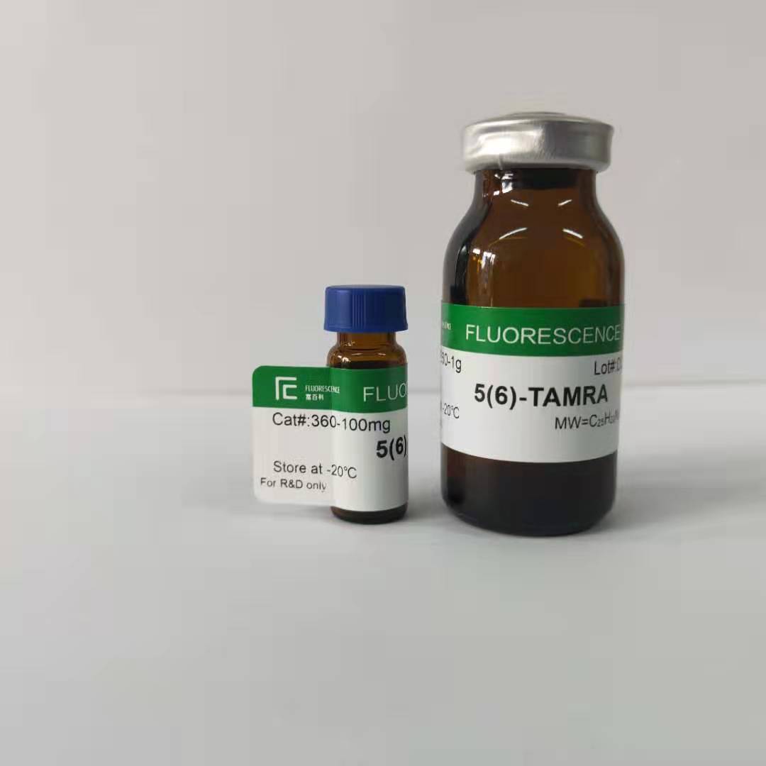 5(6)-TAMRA, SE [5-(and-6)-Carboxytetramethylrhodamine, succinimidyl ester]